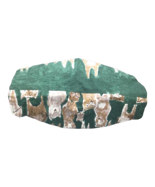 mina perhonen（ミナ ペルホネン）mina perhonen (ミナ ペルホネン) ハンドバッグ alive グリーンの古着・服飾アイテム