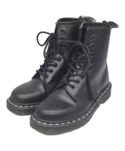Dr.Martens（ドクターマーチン）Dr.Martens (ドクターマーチン) 8ホールブーツ ブラック サイズ:23の古着・服飾アイテム