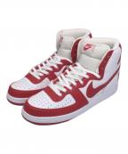 NIKEナイキ）の古着「TERMINATOR HIGH」｜ホワイト×レッド