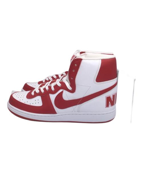NIKE（ナイキ）NIKE (ナイキ) TERMINATOR HIGH ホワイト×レッド サイズ:29 未使用品の古着・服飾アイテム