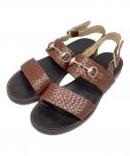 GUCCIグッチ）の古着「サンダル」｜ブラウン