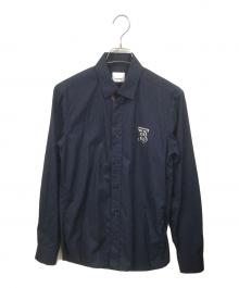 BURBERRY（バーバリー）の古着「TB Logo Shirt」｜ネイビー