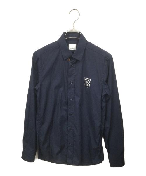 BURBERRY（バーバリー）BURBERRY (バーバリー) TB Logo Shirt ネイビー サイズ:XSの古着・服飾アイテム