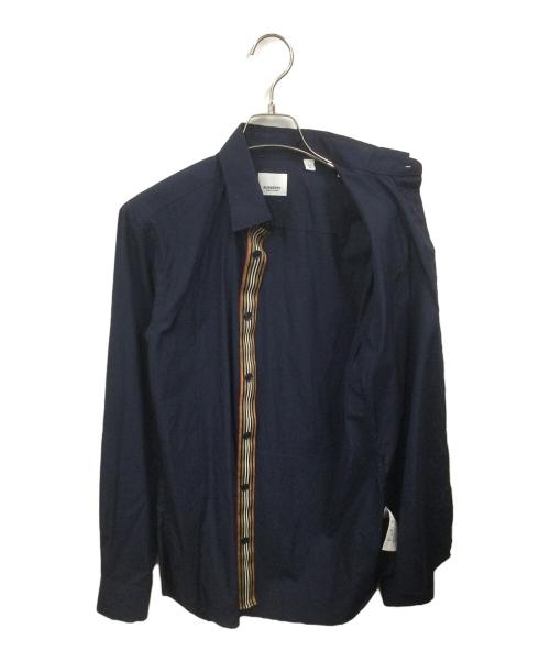 BURBERRY（バーバリー）BURBERRY (バーバリー) TB Logo Shirt ネイビー サイズ:XSの古着・服飾アイテム