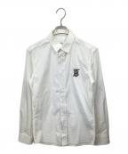 BURBERRYバーバリー）の古着「TB Logo Shirt」｜ホワイト