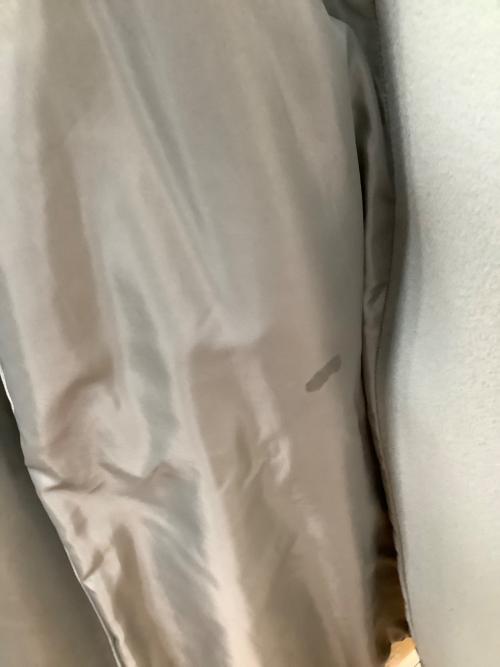 EMMEL REFINES（エメル リファインズ）EMMEL REFINES (エメル リファインズ) ベルテッドフレアロングコート ブルー サイズ:Mの古着・服飾アイテム