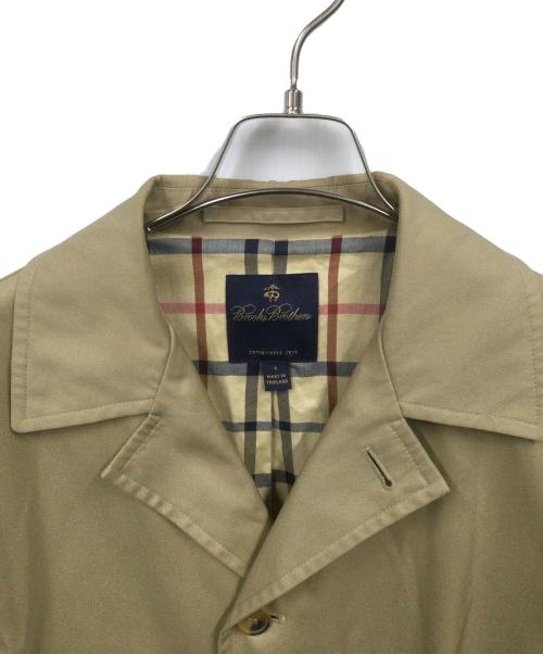 BROOKS BROTHERS（ブルックスブラザーズ）BROOKS BROTHERS (ブルックスブラザーズ) ステンカラーコート カーキ サイズ:Sの古着・服飾アイテム