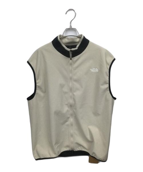 THE NORTH FACE（ザ ノース フェイス）THE NORTH FACE (ザ ノース フェイス) ウィンドストッパーエンライドベスト アイボリー×ブラック サイズ:XL 未使用品の古着・服飾アイテム