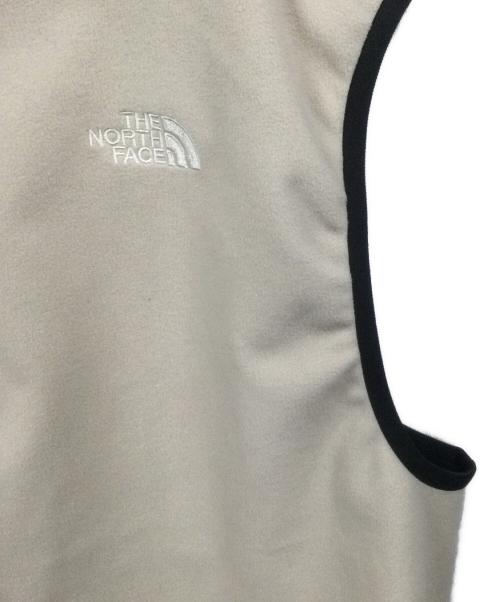 THE NORTH FACE（ザ ノース フェイス）THE NORTH FACE (ザ ノース フェイス) ウィンドストッパーエンライドベスト アイボリー×ブラック サイズ:XL 未使用品の古着・服飾アイテム