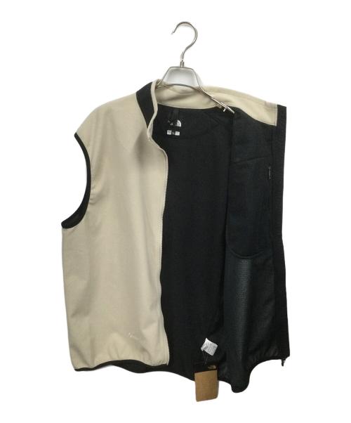 THE NORTH FACE（ザ ノース フェイス）THE NORTH FACE (ザ ノース フェイス) ウィンドストッパーエンライドベスト アイボリー×ブラック サイズ:XL 未使用品の古着・服飾アイテム