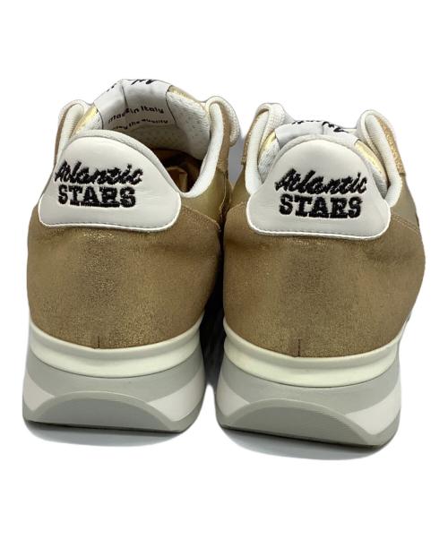 atlantic stars（アトランティックスターズ）Atlantic STARS (アトランティックスターズ) GLITTER ANTARES Original Sole ベージュ×ホワイト サイズ:41の古着・服飾アイテム