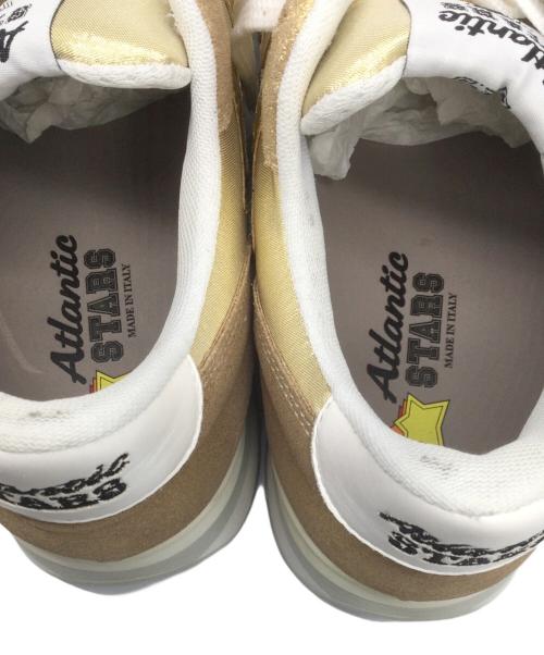 atlantic stars（アトランティックスターズ）Atlantic STARS (アトランティックスターズ) GLITTER ANTARES Original Sole ベージュ×ホワイト サイズ:41の古着・服飾アイテム