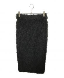 Couture d'adam（クチュールドアダム）の古着「Fringed Skirt」｜ブラック
