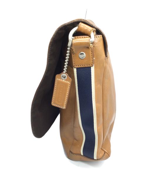 COACH（コーチ）COACH (コーチ) メッセンジャーバッグ ブラウンの古着・服飾アイテム