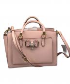 Samantha Vegaサマンサベガ）の古着「2WAYバッグ　ピンク」｜ピンク