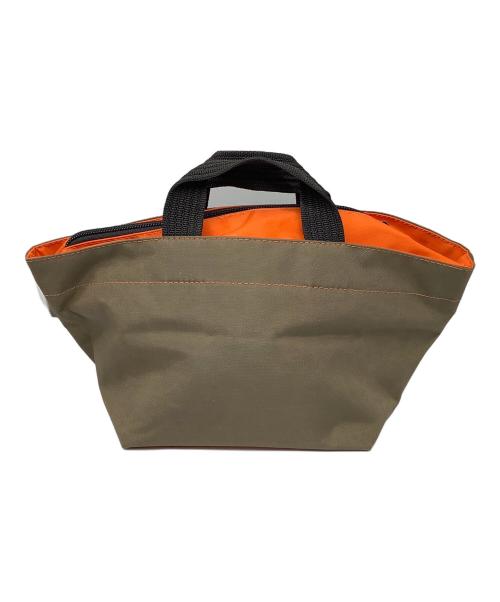 Herve Chapelier（エルベシャプリエ）Herve Chapelier (エルベシャプリエ) 舟型トートS ブラウン×オレンジの古着・服飾アイテム