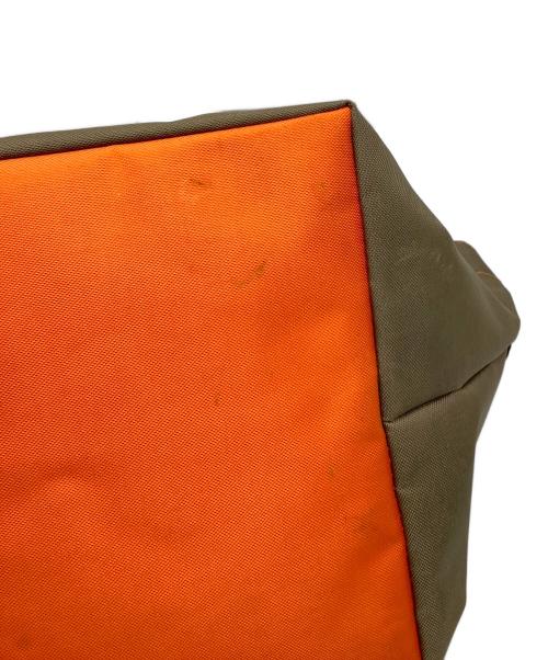 Herve Chapelier（エルベシャプリエ）Herve Chapelier (エルベシャプリエ) 舟型トートS ブラウン×オレンジの古着・服飾アイテム