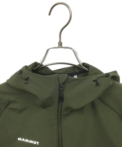 MAMMUT（マムート）MAMMUT (マムート) Macun 2.0 SO Hooded Jacket オリーブ サイズ:S 未使用品の古着・服飾アイテム