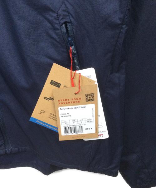 MAMMUT（マムート）MAMMUT (マムート) Convey WB Hooded Jacket ネイビー サイズ:XS 未使用品の古着・服飾アイテム