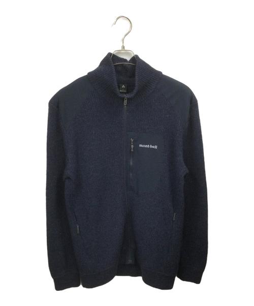 mont-bell（モンベル）mont-bell (モンベル) ミッテルレギ フルジップ セーター ネイビー サイズ:Lの古着・服飾アイテム