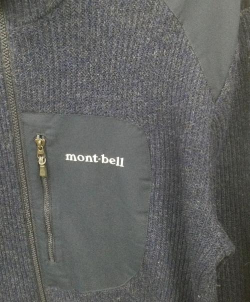 mont-bell（モンベル）mont-bell (モンベル) ミッテルレギ フルジップ セーター ネイビー サイズ:Lの古着・服飾アイテム