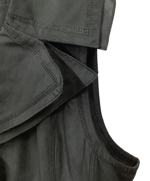 EIKO KONDO（エイココンドウ）EIKO KONDO (エイココンドウ) ノースリーブワンピース ブラック ブラック サイズ:42の古着・服飾アイテム