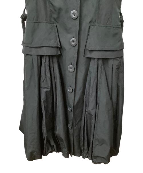 EIKO KONDO（エイココンドウ）EIKO KONDO (エイココンドウ) ノースリーブワンピース ブラック ブラック サイズ:42の古着・服飾アイテム