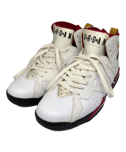 NIKE（ナイキ）NIKE (ナイキ) AIR JORDAN 7 RETRO CARDINAL ホワイト サイズ:28の古着・服飾アイテム
