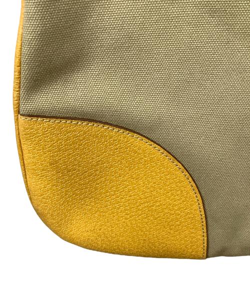 PRADA（プラダ）PRADA (プラダ) トートバッグ ベージュ×オレンジ ベージュ×オレンジの古着・服飾アイテム