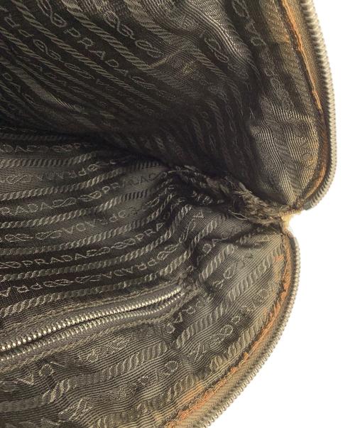 PRADA（プラダ）PRADA (プラダ) トートバッグ ベージュ×オレンジ ベージュ×オレンジの古着・服飾アイテム