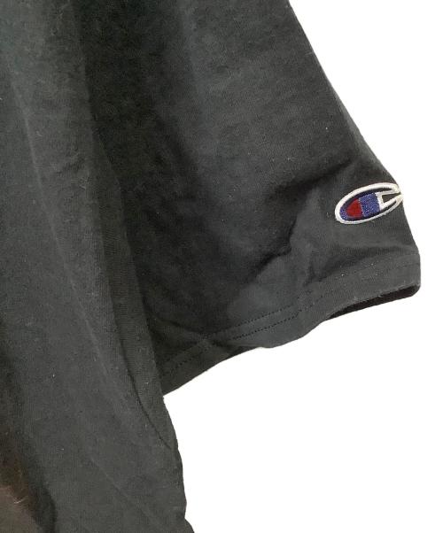 Champion（チャンピオン）Champion (チャンピオン) PYREX VISION (パイレックス ヴィジョン) キリストの埋葬 半袖カットソー ブラック ブラック サイズ:XLの古着・服飾アイテム