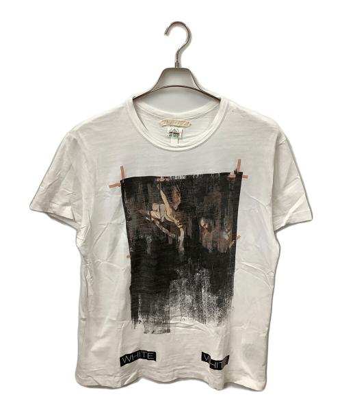 OFFWHITE（オフホワイト）OFFWHITE (オフホワイト) 16SS Caravaggio Tee ホワイト サイズ:Lの古着・服飾アイテム