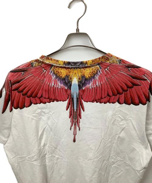 MARCELO BURLON（マルセロバーロン）MARCELO BURLON (マルセロバーロン) White Alas Red T-Shirt ホワイト サイズ:XLの古着・服飾アイテム