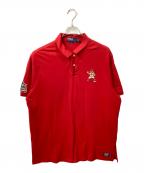 POLO RALPH LAUREN×MLBポロ・ラルフローレン×エムエルビー）の古着「ポロシャツ セントルイス・カージナルス」｜レッド