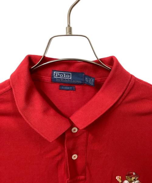 POLO RALPH LAUREN（ポロ・ラルフローレン）POLO RALPH LAUREN (ポロ・ラルフローレン) MLB (エムエルビー) ポロシャツ 	セントルイス・カージナルス レッド サイズ:XXLの古着・服飾アイテム