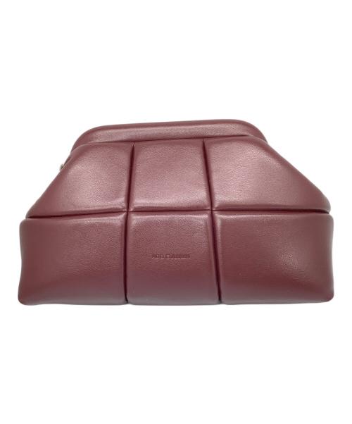 ADD CULUMN（アドカラム）ADD CULUMN (アドカラム) PUFF CLASP チェーンバッグ ワインレッドの古着・服飾アイテム