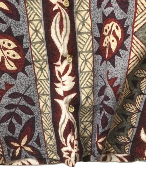 kolekole（コレコレ）kolekole (フメイ) アロハシャツ レッド レッド サイズ:Mの古着・服飾アイテム