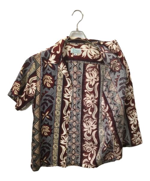 kolekole（コレコレ）kolekole (フメイ) アロハシャツ レッド レッド サイズ:Mの古着・服飾アイテム