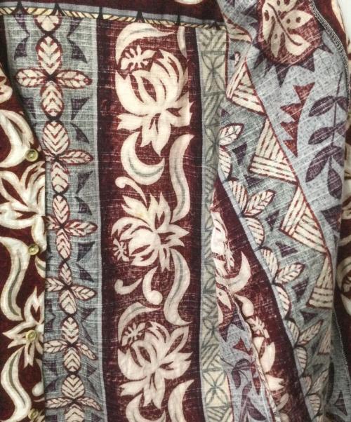 kolekole（コレコレ）kolekole (フメイ) アロハシャツ レッド レッド サイズ:Mの古着・服飾アイテム