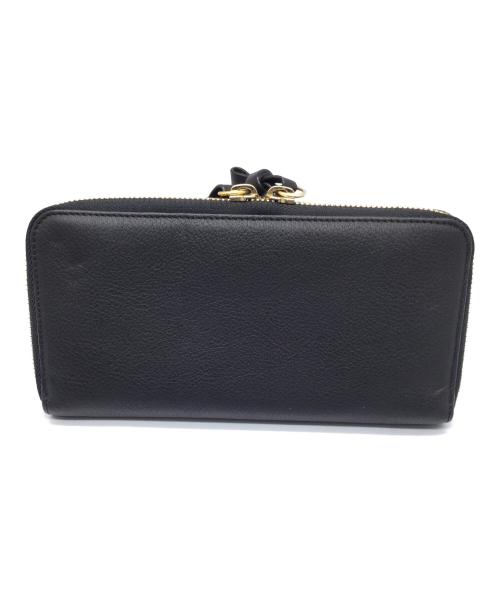 Chloe（クロエ）Chloe (クロエ) 長財布 ブラック ブラックの古着・服飾アイテム