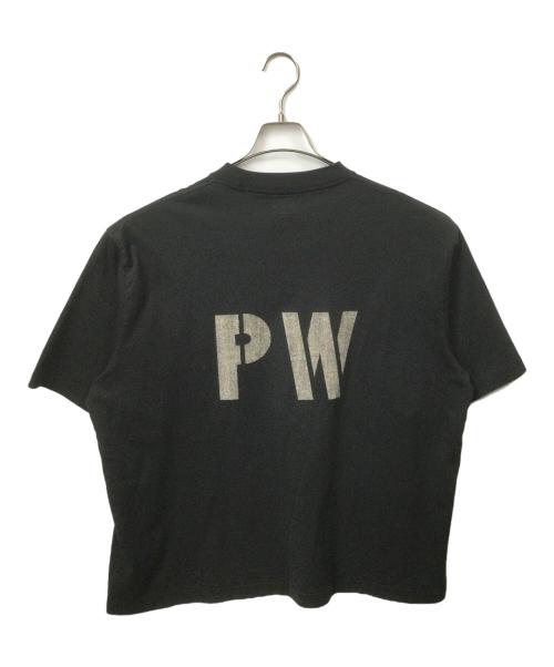 blurhms ROOTSTOCK（ブラームスルーツストック）blurhms ROOTSTOCK (ブラームスルーツストック) POW Print Tee BIG ブラック サイズ:3 未使用品の古着・服飾アイテム