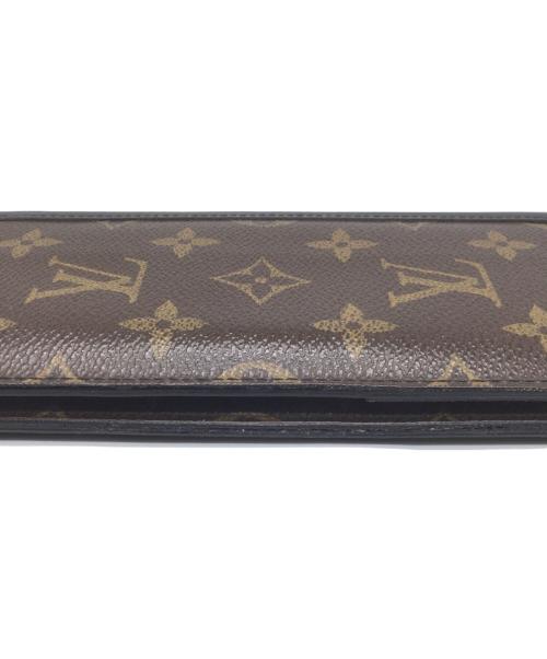 LOUIS VUITTON（ルイ ヴィトン）LOUIS VUITTON (ルイ ヴィトン) 	マカサー ポルトフォイユ・ブラザ ブラウン×ブラックの古着・服飾アイテム