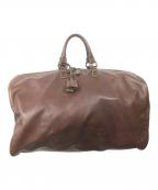 GUCCIグッチ）の古着「ボストンバッグ ブラウン」｜ブラウン