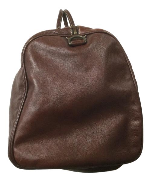 GUCCI（グッチ）GUCCI (グッチ) ボストンバッグ ブラウン ブラウンの古着・服飾アイテム