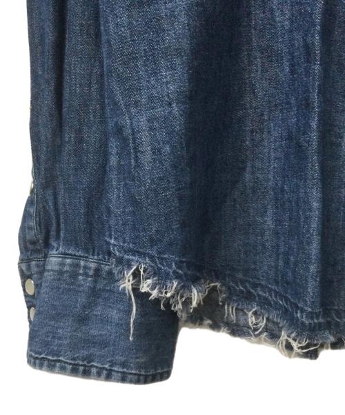 HYDROGEN（ハイドロゲン）HYDROGEN (ハイドロゲン) デニムシャツ インディゴ サイズ:XLの古着・服飾アイテム