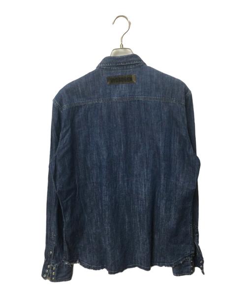 HYDROGEN（ハイドロゲン）HYDROGEN (ハイドロゲン) デニムシャツ インディゴ サイズ:XLの古着・服飾アイテム
