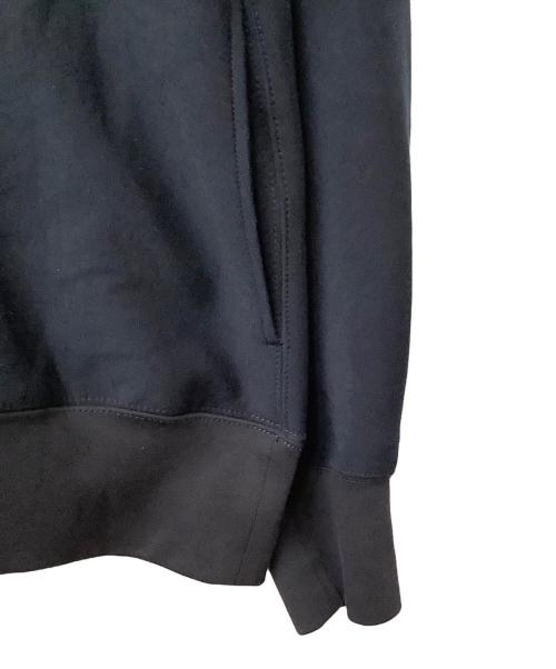 N.HOOLYWOOD（エヌ ハリウッド）N.HOOLYWOOD (エヌ ハリウッド) ハーフジップパーカー　ブラック ネイビー サイズ:Sの古着・服飾アイテム