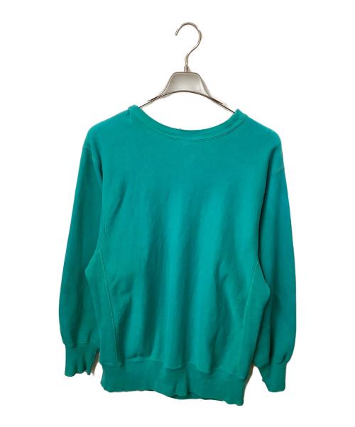 Champion REVERSE WEAVE（チャンピオン リバース ウィーブ）Champion REVERSE WEAVE (チャンピオン リバース ウィーブ) スウェット グリーン グリーン サイズ:XLの古着・服飾アイテム