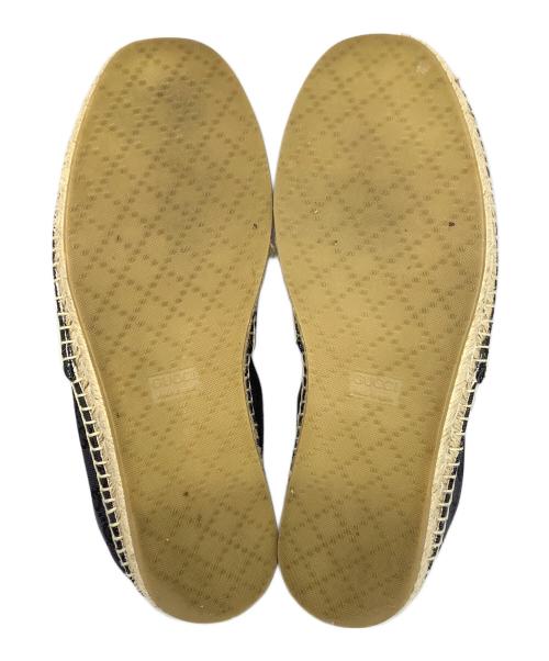 GUCCI（グッチ）GUCCI (グッチ) エスパドリーユ ブラック サイズ:8　1/2の古着・服飾アイテム