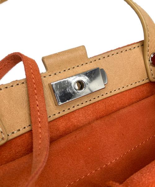 ECCO（エコー）ECCO (エコー) Ella Crossbody WILD DOVE オレンジ×ブラウン オレンジ×ブラウンの古着・服飾アイテム